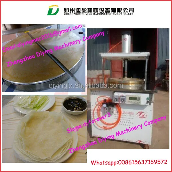 Roti Chapati Pancake Tortilla Making Machine For Corn Flour Round Bread