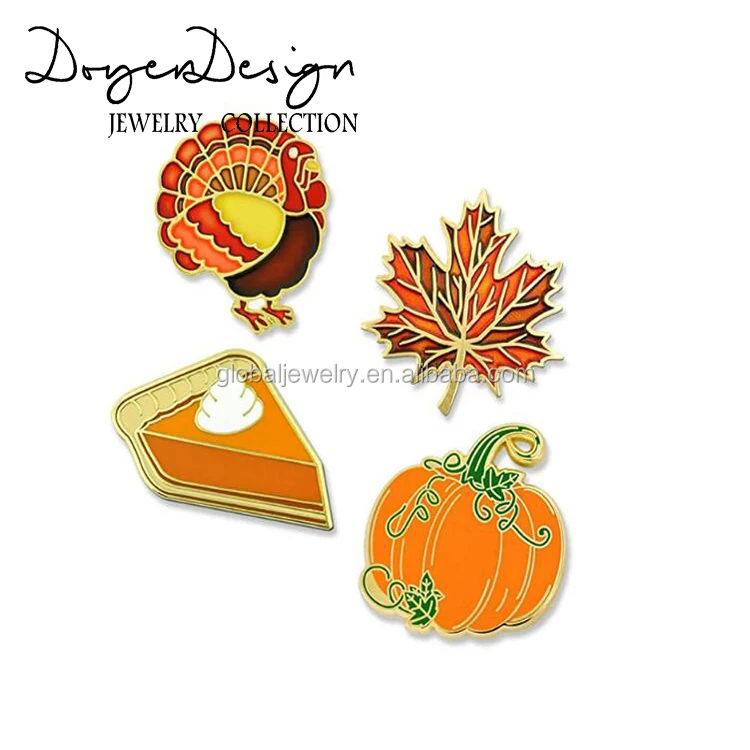 
Thanksgiving brooch set jewelry 