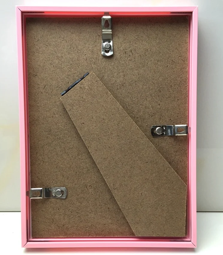 China Factory wholesale all size colorful PVC photo frame A4 plastic picture frame 10X15 13X18 18X24 15X21 21X30 30X40 40X60