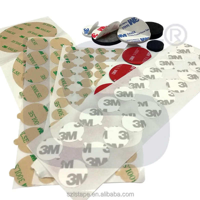 Customized Size Die Cut Adhesive Tape Dots