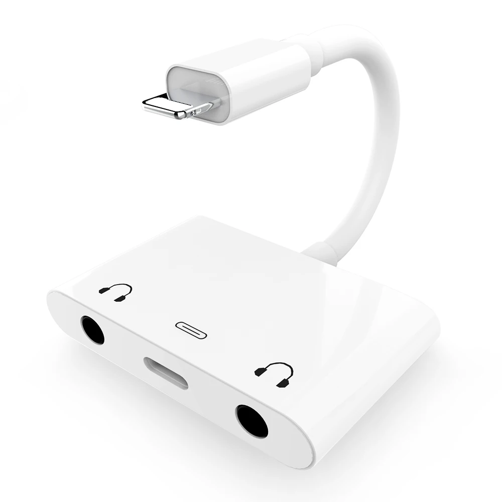 
Lightning to 3.5 mm Headphone jack Adapter Aux Audio Adapter for iPhone 
