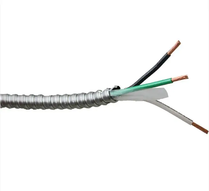 Explosion proof Instrument cable 1pair AWG16 with CORRUGATED METAL ARMOR OF AC90 Galvanized
