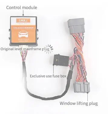 Auto window close and folding mirror  for Toyota rush 2018  car accessories for right driver car accessories