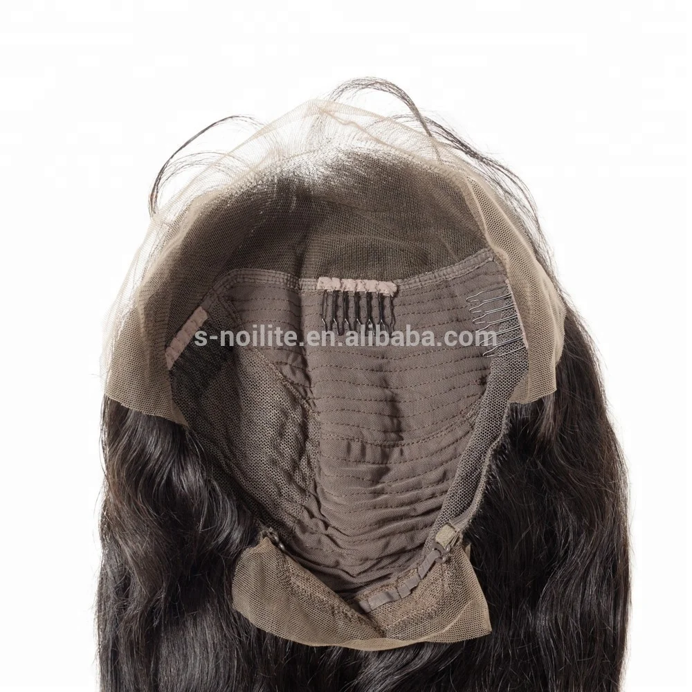 
whole indian remy hair glueless body wave lace front wig manufacturer 
