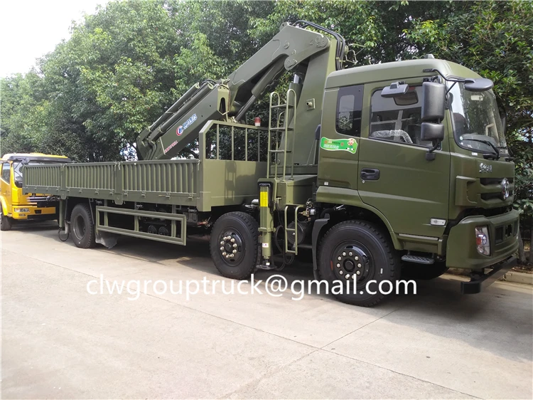 2020 dongfeng yuhu 25-Ton heavy duty Boom Truck Crane