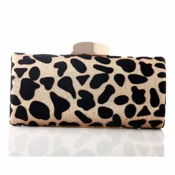 Fashion Leopard style magazine clutch purse, clutches and purses for women