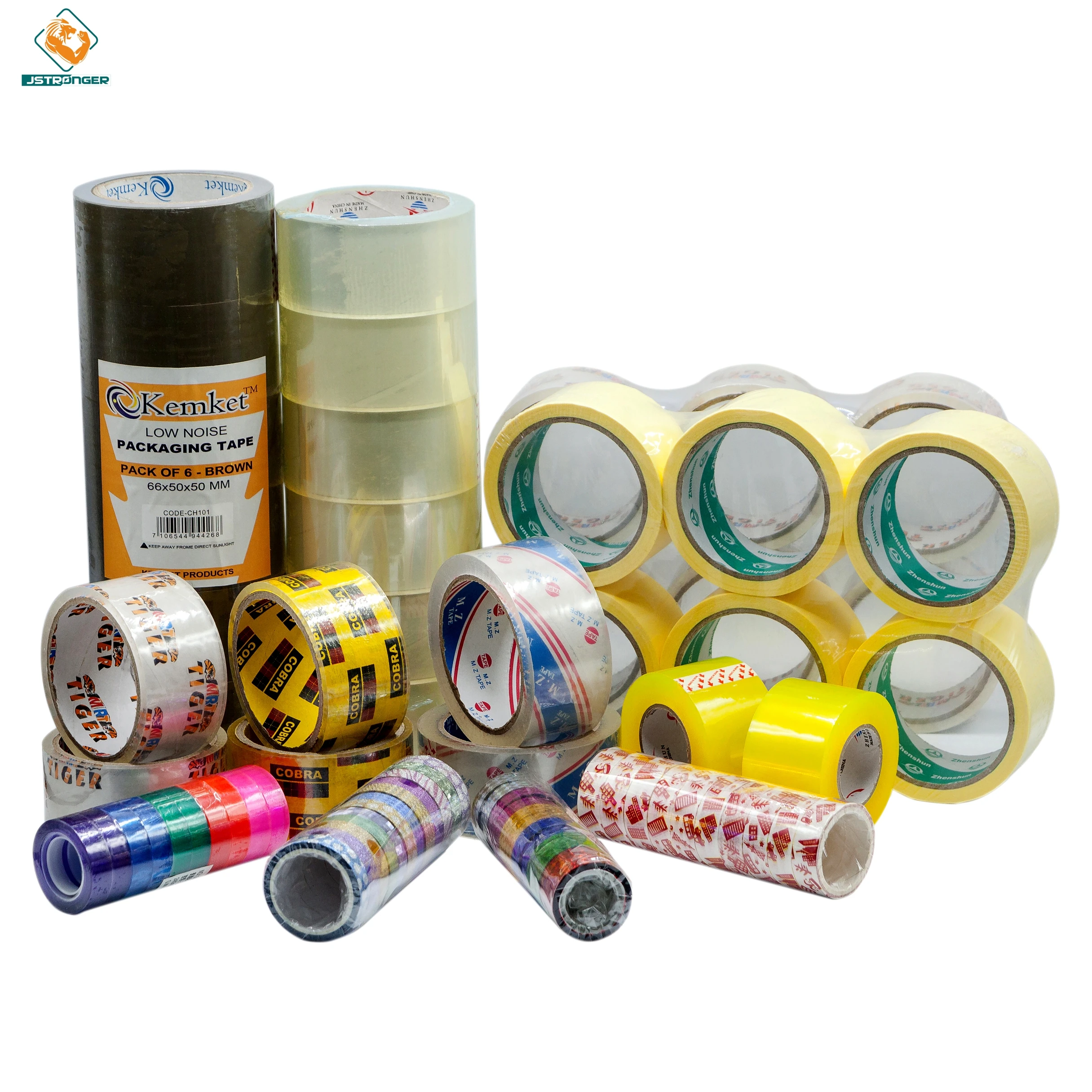 Top Quality Acrylic Water Based Box Carton Sealing Tape for box taping Professional China Manufacturer