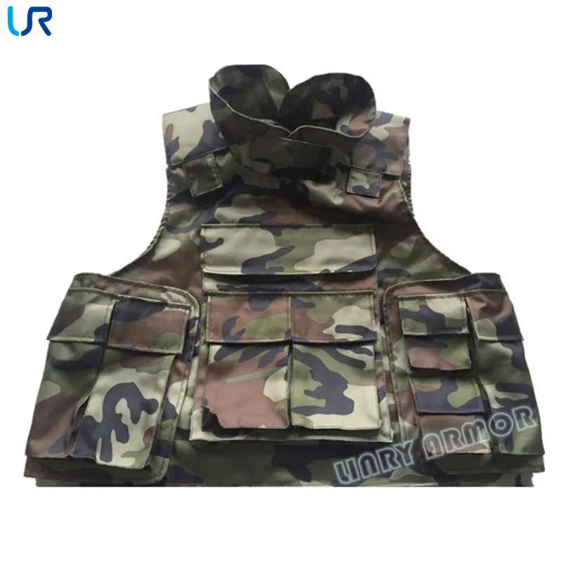 NIJ Level 3A/ 3/4 Military Bullet Proof Jacket Full Body Armor Vest