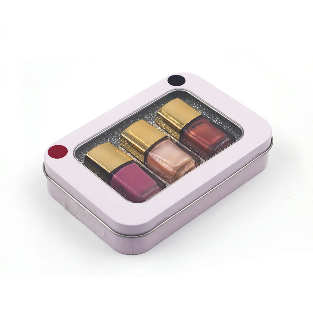 Custom your logo kids 3 in 1 gel nail polish set