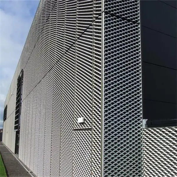 aluminum expanded metal wire mesh outdoor decoration