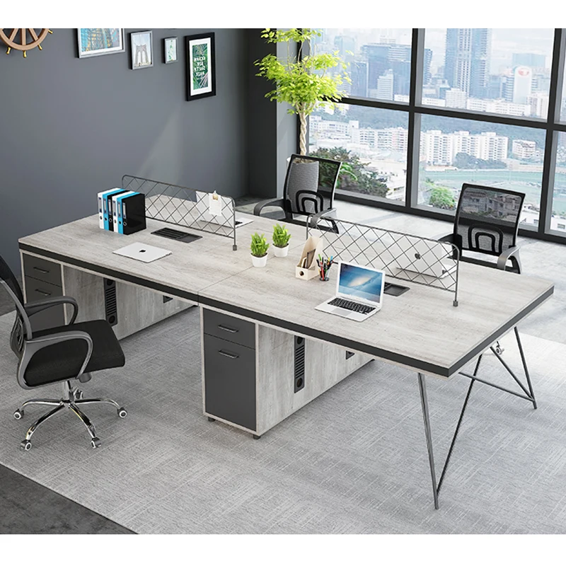 
Cheap wood office workstation office partition 