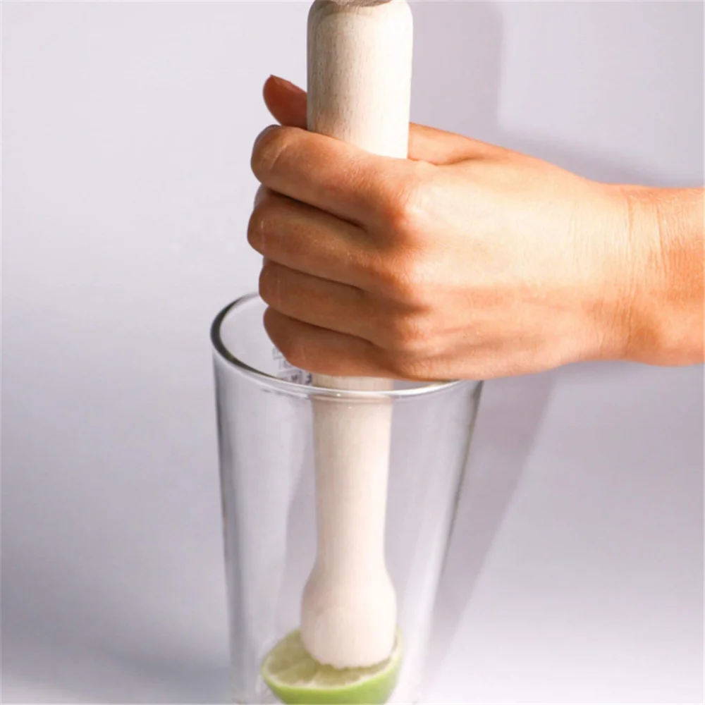 Mashed wooden sticks with fruit and vegetables Food mashed wooden sticks