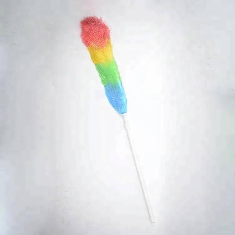 Rainbow Hand PP Cleaning Extended Feather Duster
