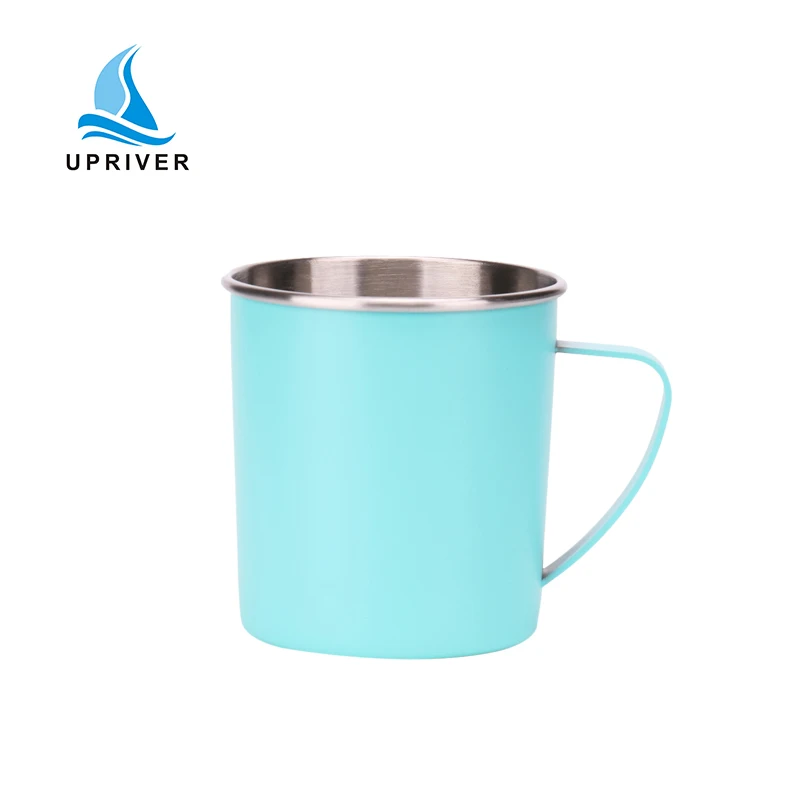 
2019 Hot Powder Coated Custom Insulated Stainless Steel Travel Coffee Mug 