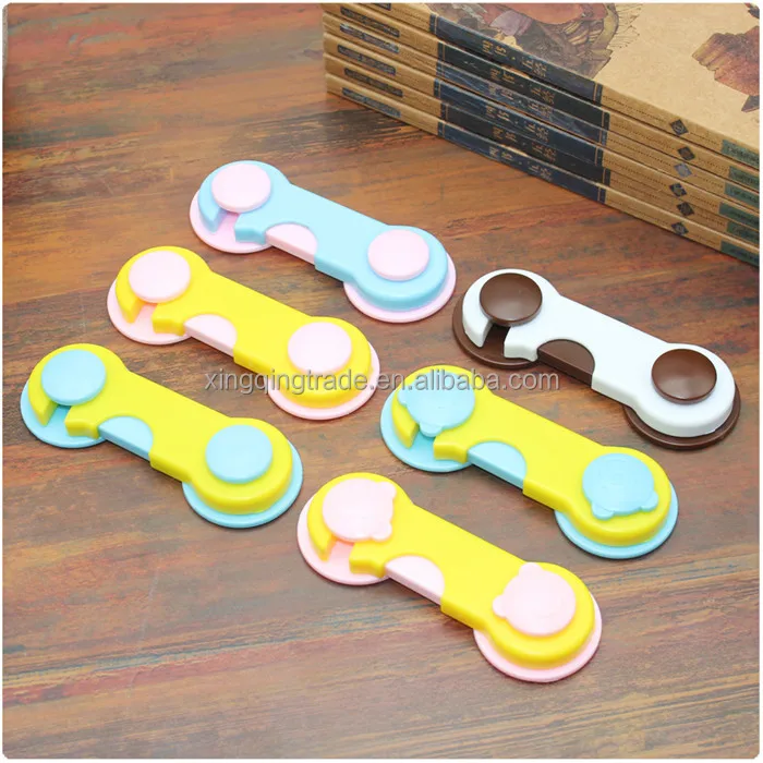 Baby Drawer Lock Wardrobe Cabinet Safety Care protect Plastic Lock