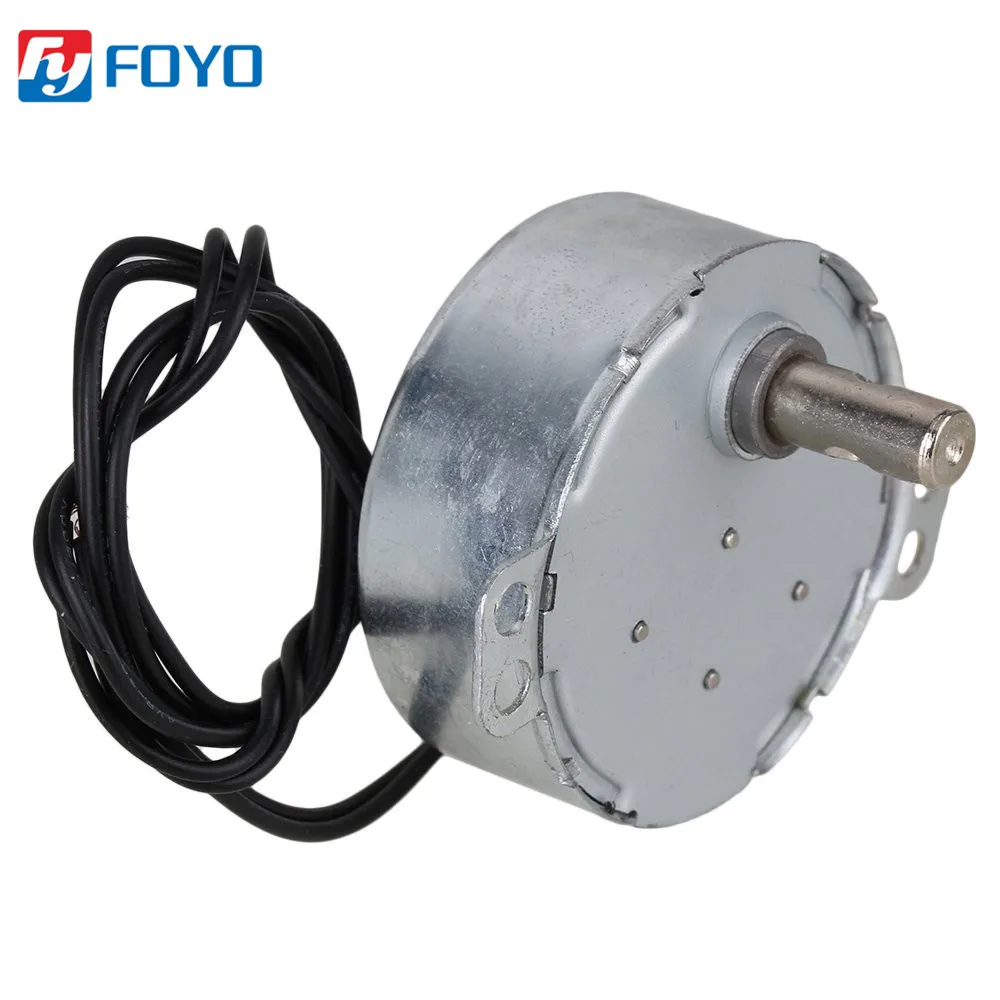 220-240VAC 4 Вт заколки для волос 15-18 об./мин. CW КНО синхронный двигатель для микроволновая печь