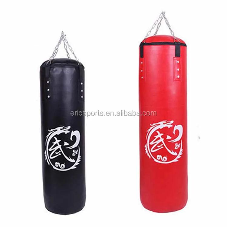 cheap customs Hanging Boxing Equipment Microfiber Heavy Punching Bag Heavy Boxing Bag