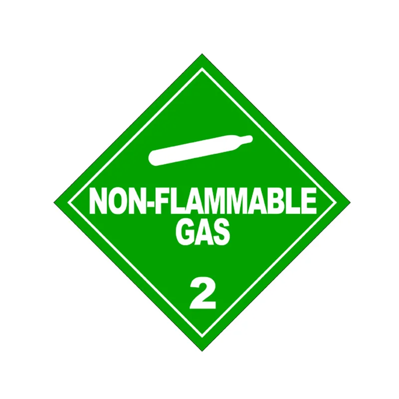 Hot sale high quality dangerous goods label sticker