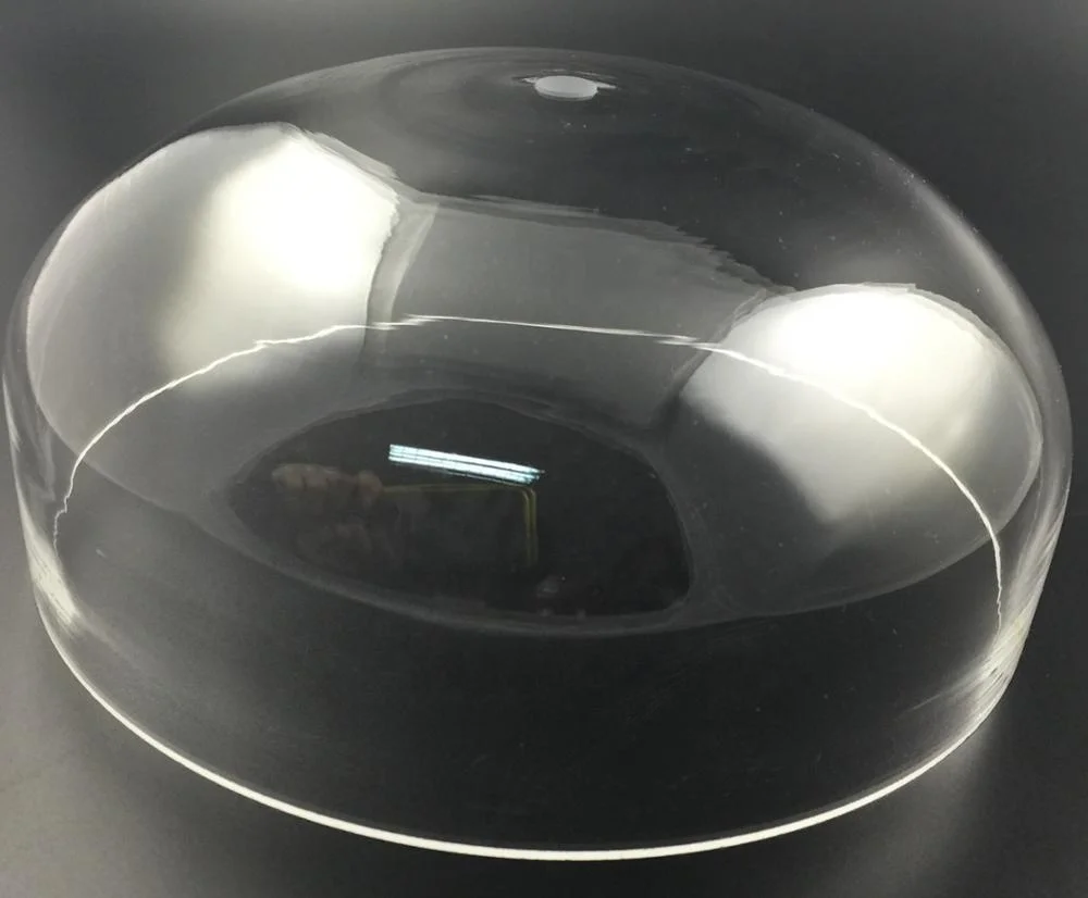 Высококачественный кварцевый колокольчик с фланцем для химической лаборатории