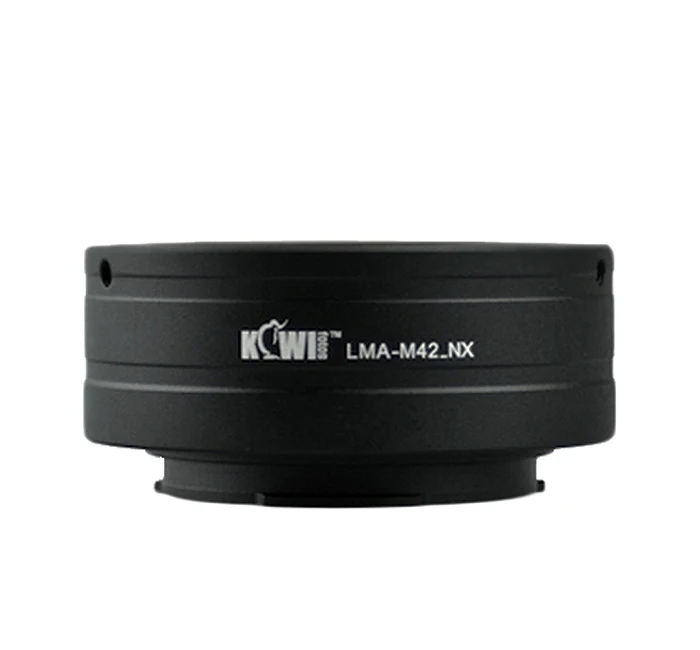Kiwifotos Lens mount adapter LMA-M42_NX for M42 (Zeiss, Pentax, Praktica, Mamiya and Zenit) lenses on the Samsung NX camera body