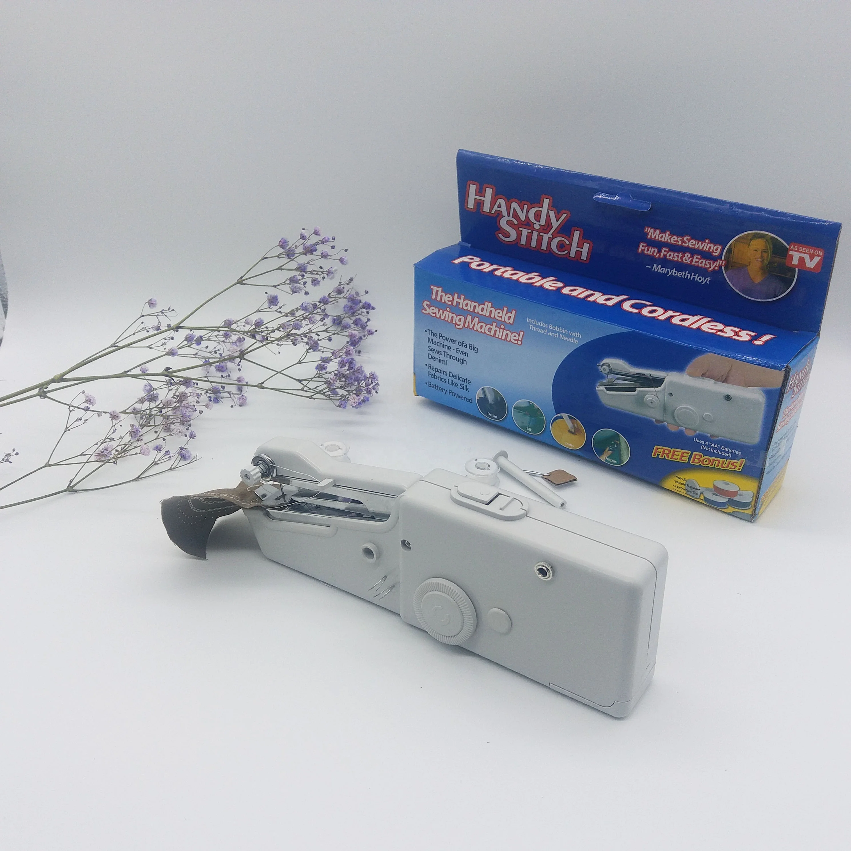 Akuma-0117 Home appliance multi-functional battery handheld pocket manual mini sewing machine