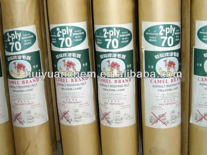 paper base petroleum Asphalt roofing felt
