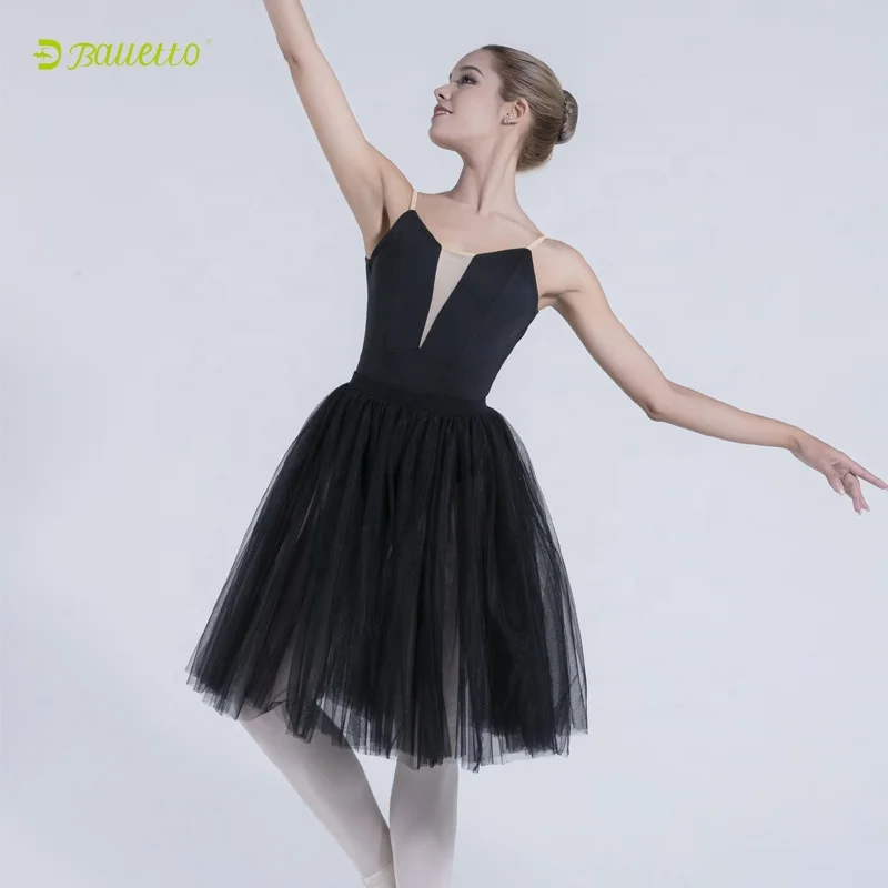 2019 New Arrival Ballet skirt with two layers of Mid  ballet tutu