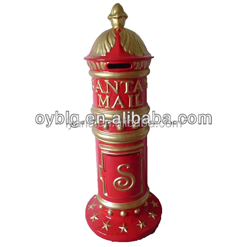 Новогодний декоративный почтовый ящик, 168 см