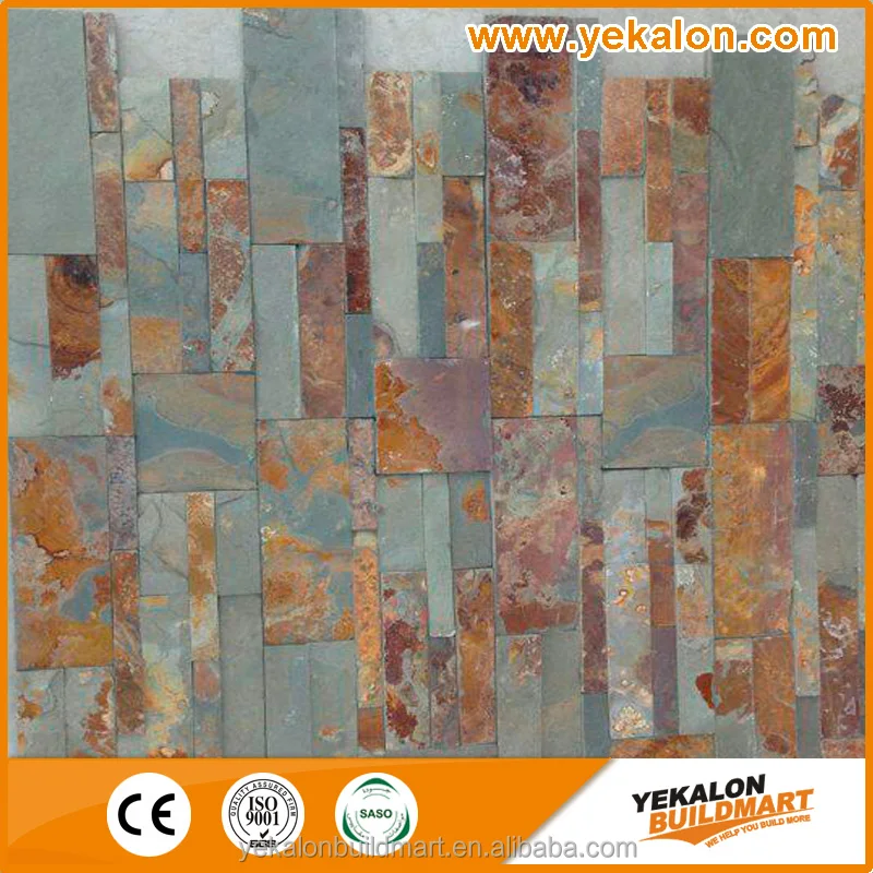 China Direct Factory Wall Re Slate Natural Cultural Stone