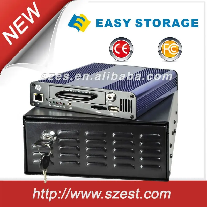 3G HDD 4CH Mobile DVR Автомобильный Видеорегистратор для Транспортного Видеонаблюдения