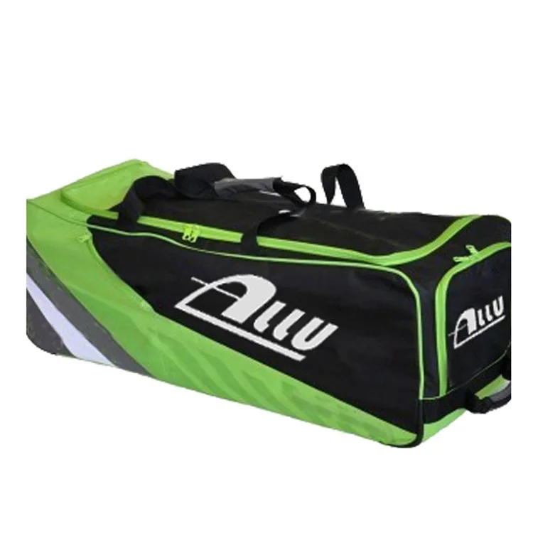 
New style Cricket Gear Bat Duffle Kit Bag With Trolley Wheels 