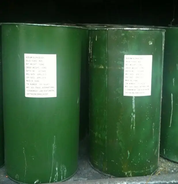 
Manufacturer Solid Sodium Sulphide 60% On Sale 