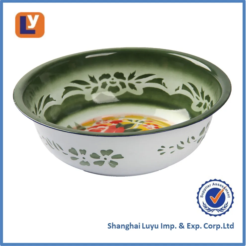 portable enamel wash basin with beautiful design