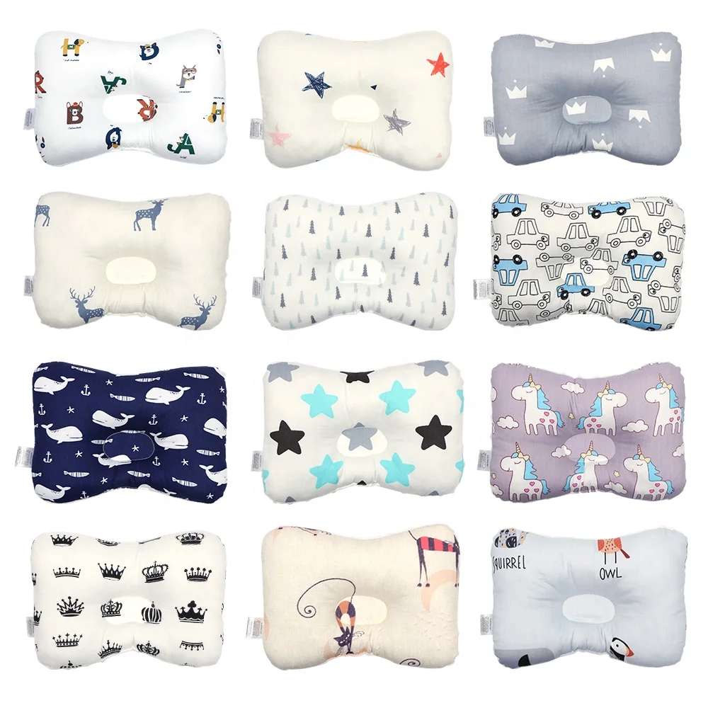 Nursing Baby Pillow Elephant Pattern Newborn infant Cushion Protection Head new born baby pillow