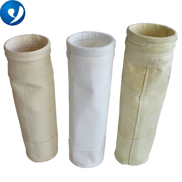 Factory Supply 130 to 150 C Resistance Cheap Dust Collector Bag Filter sleeves pockets PE Polyester Filter Bag