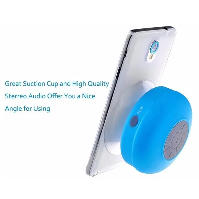 Factory best selling products mini active speaker waterproof with sucker