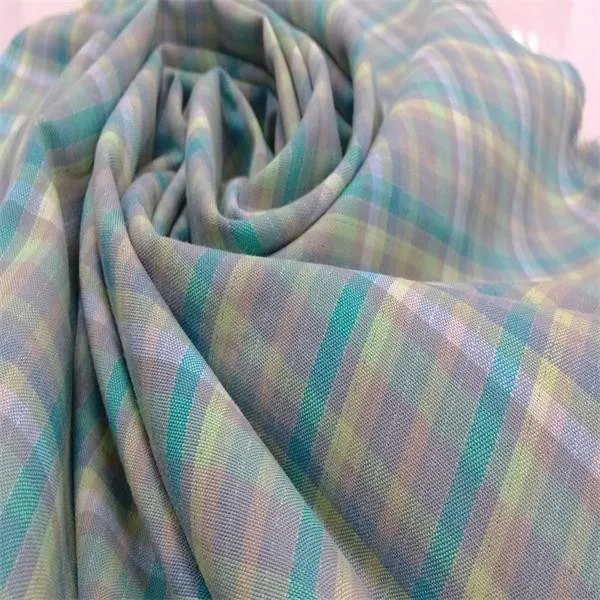polyester rayon yarn dyed esd fabric