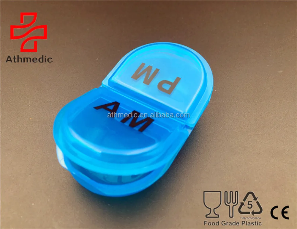 2023 Athmedic food grade 2 case pill box case for promotion