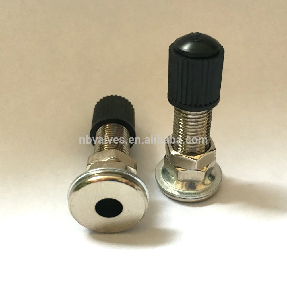 
Brass stem for bicycle tube valve 