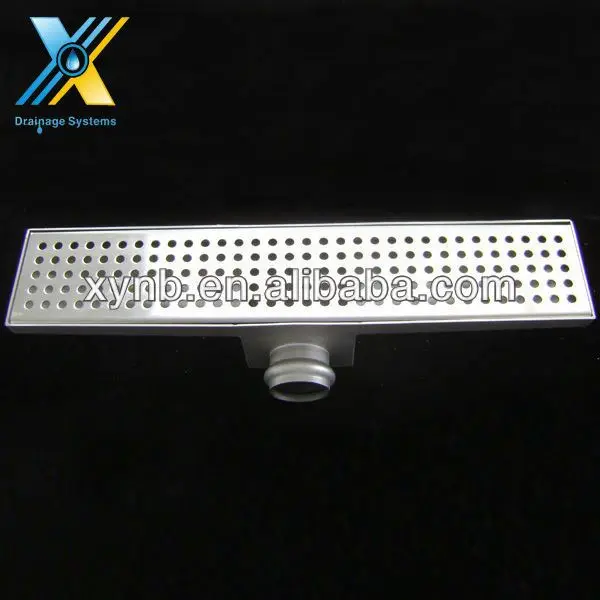 
fashion down side outlet drain linear shower drain 