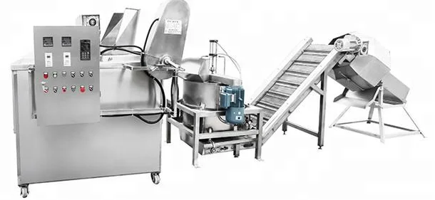 
Multifunction continuous fryer/frying machine fried production line for meat, beef, mutton, peanut 