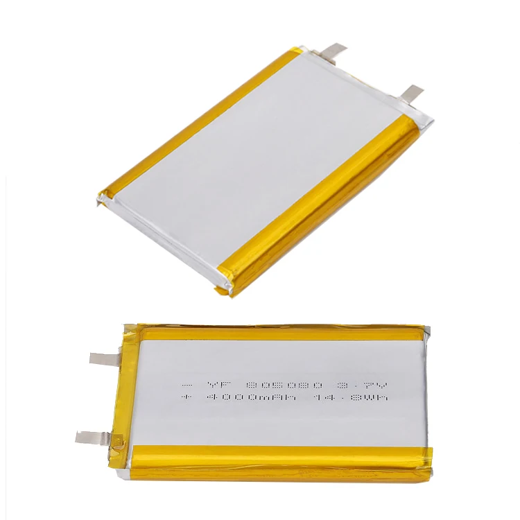 Низкая температура 4000mah литий-ионный полимерный аккумулятор 805080