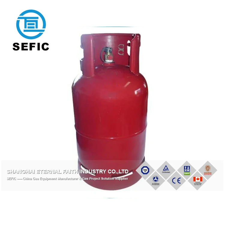 12.5kg Sizes LPG Cooking Gas Cylinder to Malaysia