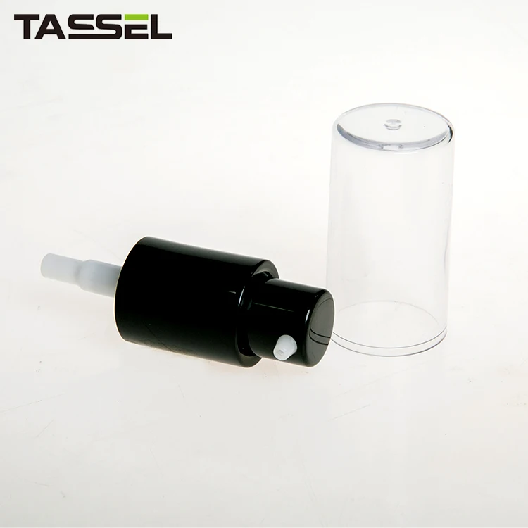 
High Quality 18/415 Black Metal Collar AS Cream Pump 