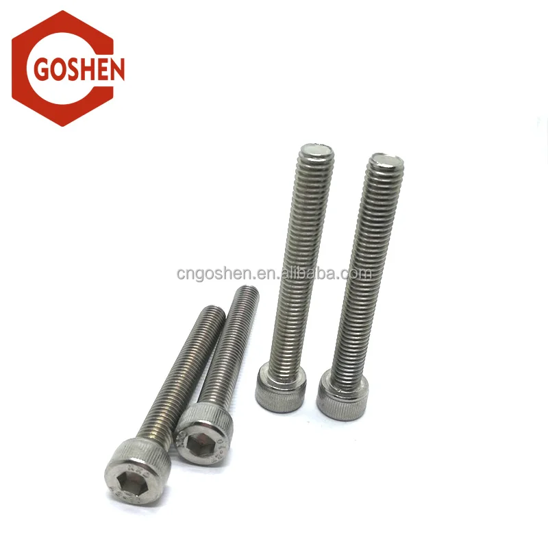 
ASME/ANSI B 18.3 stainless steel hex socket head screw 