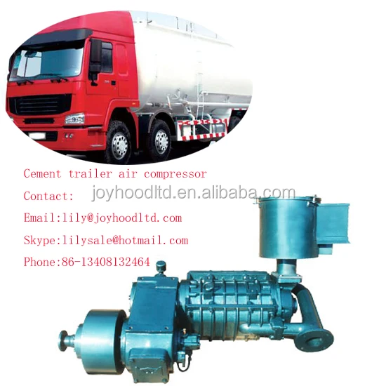 BOHAI Wing Compressor HYCW-10/2 an oil-free compressor for pneumatic bulk trailers