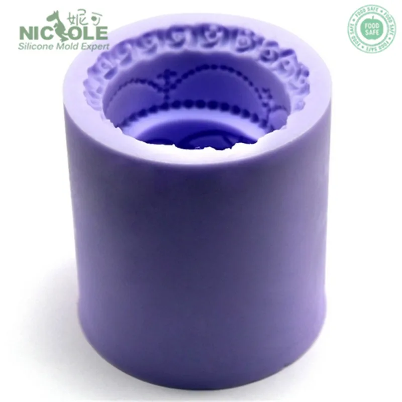 Nicole Wedding Cake Cheap Silicone Molds Candle Making DIY Silicone Soap Molds Form