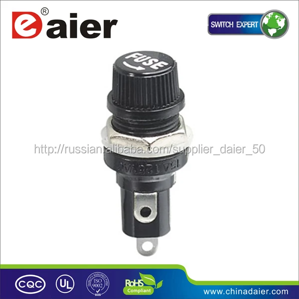 Daier 12MM BLX-1 5*20 Держатели предохранителей