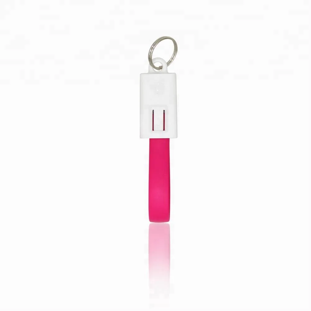 2021 trending products cheap promotion gift keyring cable usb tipo c for Android