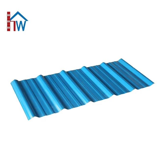 
Superior quality lightweight colorful fireproof plastic wave apvc roofing sheet tiles 